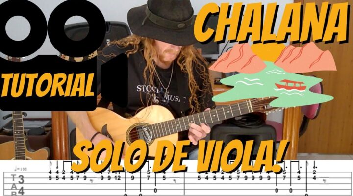 MÚSICA CHALANA SOLADA VÍDEO AULA PARA VIOLA CAIPIRA