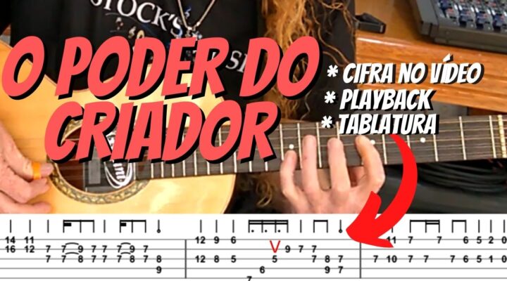 VÍDEO AULA: O PODER DO CRIADOR COM CIFRA E TABLATURA (GOIANO E PARANAENSE)