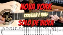 VÍDEO AULA: NOVA YORK (CHRYSTIAN E RALF) SOLO DE VIOLA