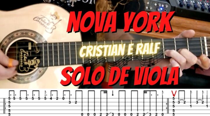 VÍDEO AULA: NOVA YORK (CHRYSTIAN E RALF) SOLO DE VIOLA