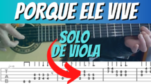 COMO TOCAR PORQUE ELE VIVE INSTRUMENTAL SOLO DE VIOLA