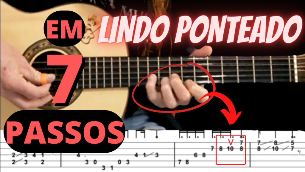 Aprenda esse lindo ponteado de viola em 7 passos