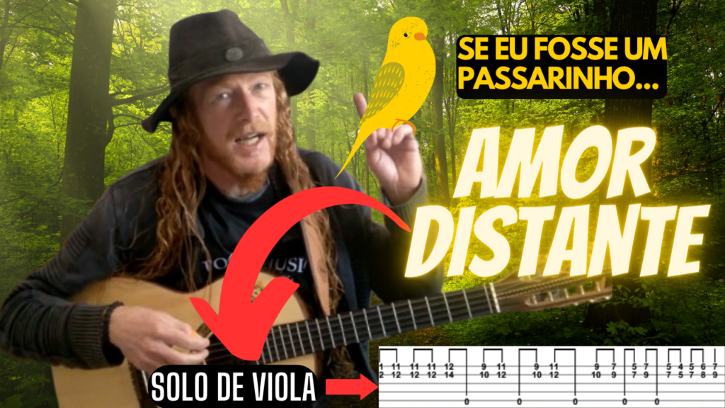 Amor Distante - Como Tocar Na Viola