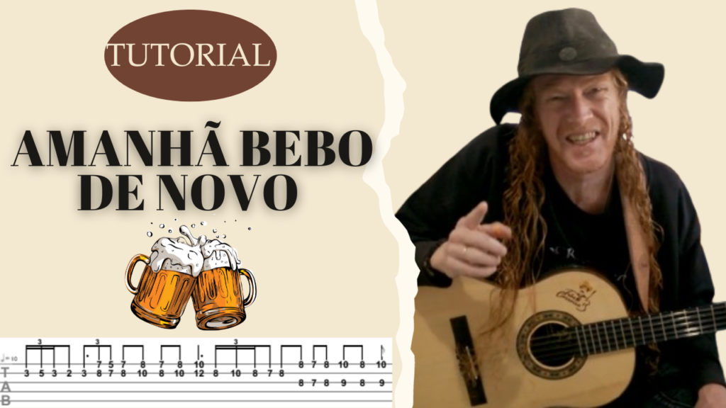 Solo de viola - Vou Beber de Novo