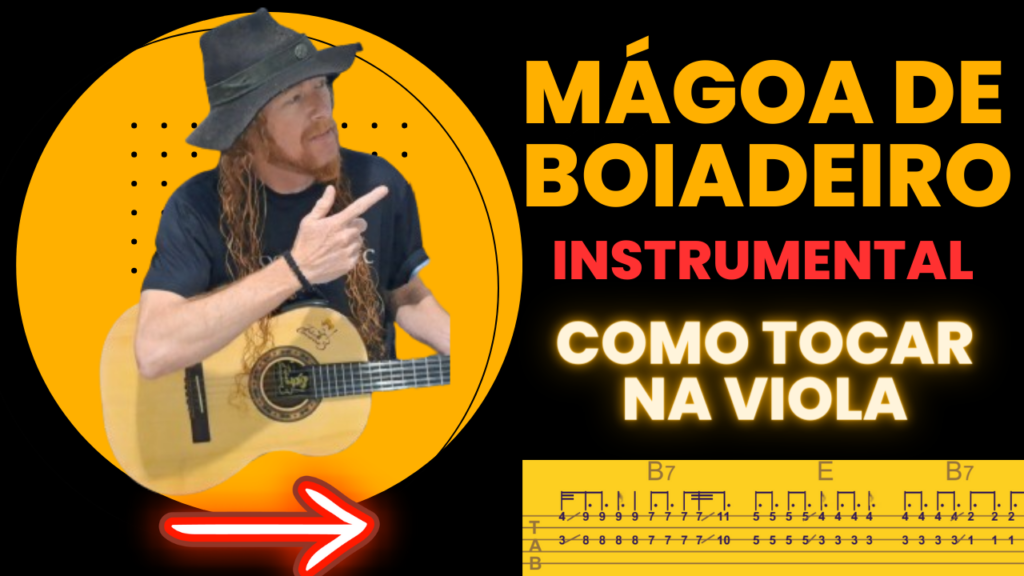 Mágoa De Boiadeiro - Aula de Viola Instrumental