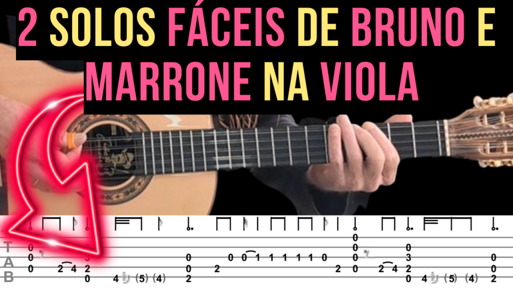 2 Solos de Bruno e Marrone na Viola