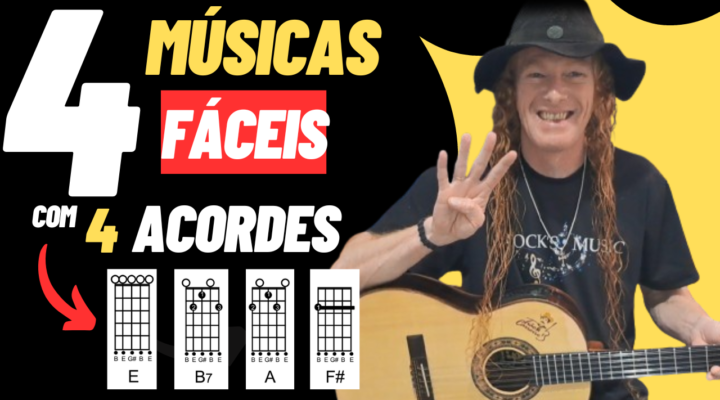 4 MÚSICAS FÁCEIS NA VIOLA CAIPIRA