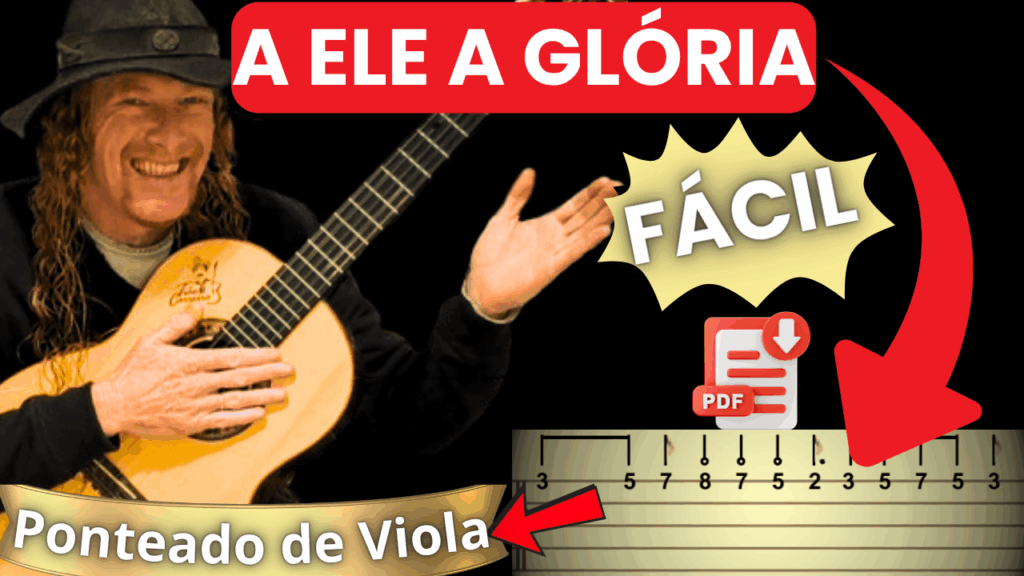 Cifra de Viola - A Ele A Glória