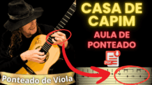PONTEADO DE VIOLA – CASA DE CAPIM