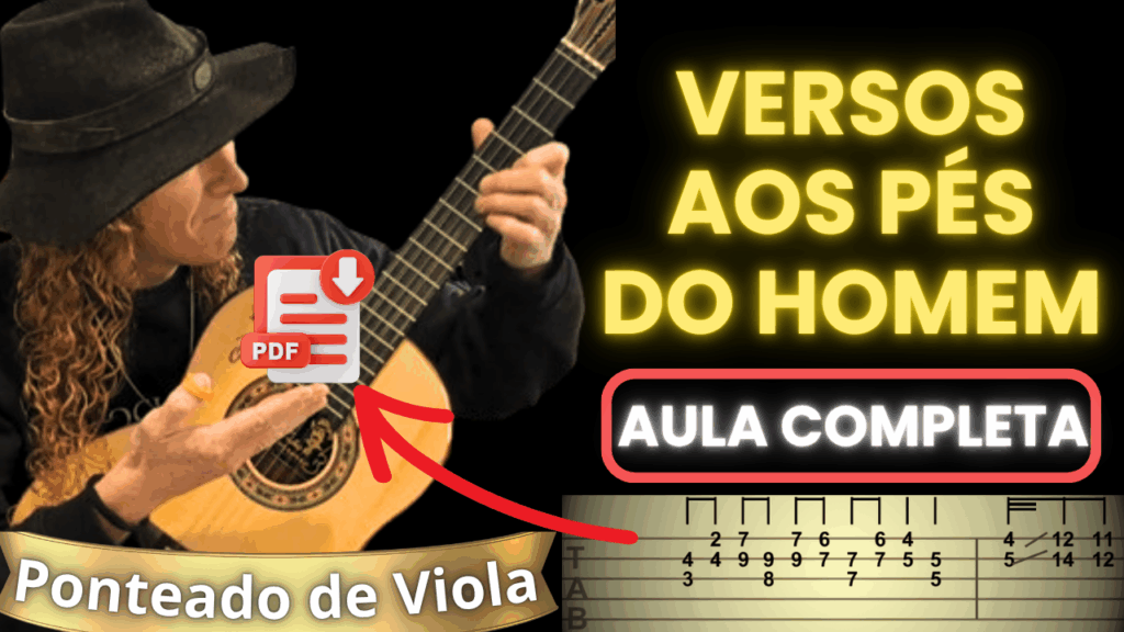 Cifra de Viola - Versos Aos Pés do Homem
