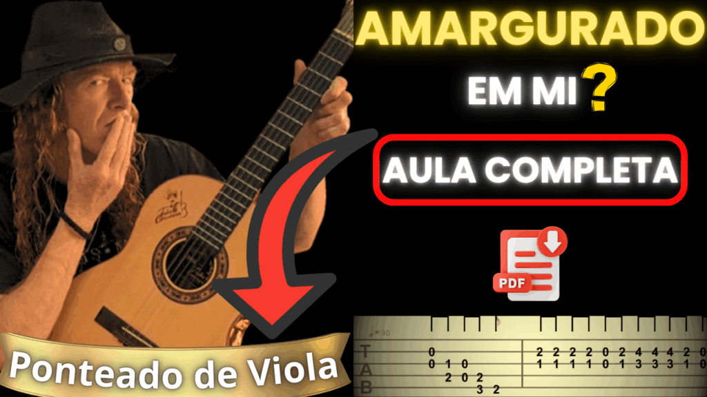 Cifra de Viola - Amargurado