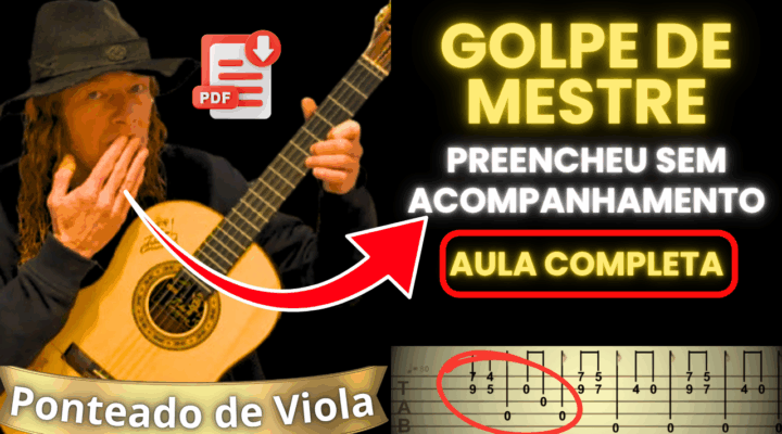 CIFRA DE VIOLA – GOLPE DE MESTRE