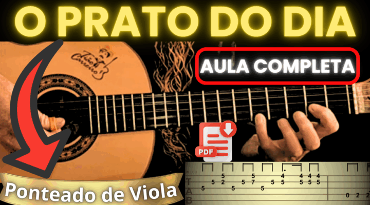 CIFRA DE VIOLA – PRATO DO DIA