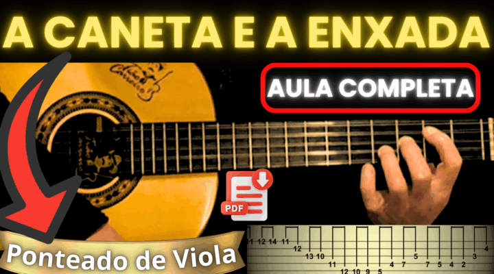 CIFRA DE VIOLA – A CANETA E A ENXADA