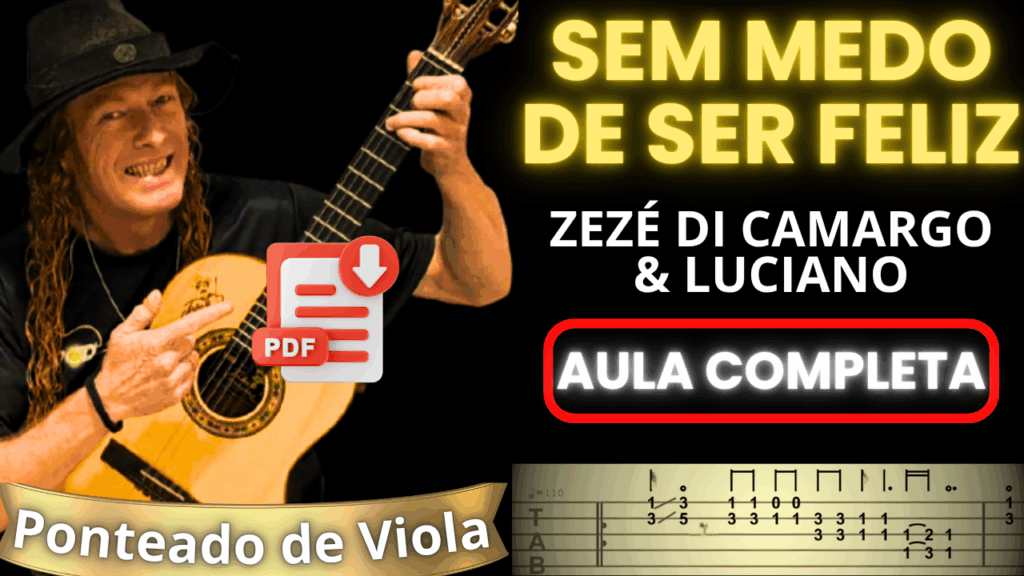 Cifra de Viola - Sem Medo de Ser Feliz