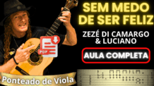 CIFRA DE VIOLA – SEM MEDO DE SER FELIZ