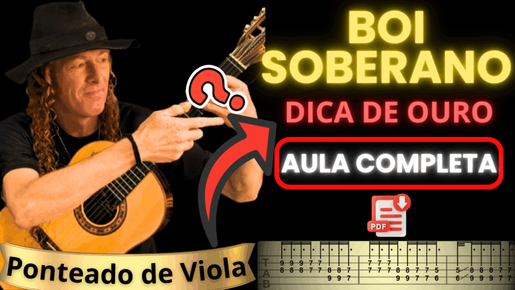 Cifra de Viola - Boi Soberano