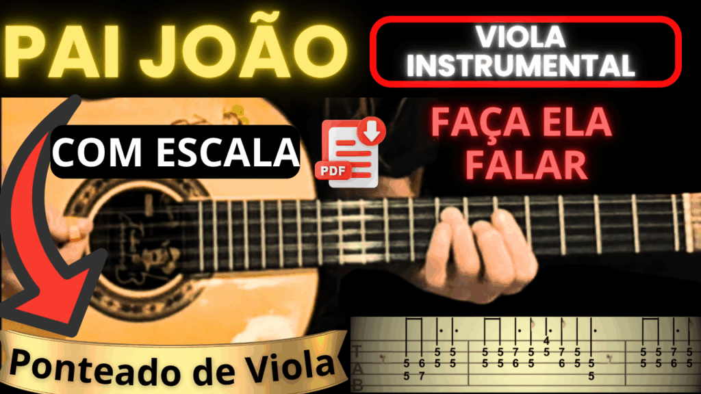 Cifra de Viola - Pai João Instrumental