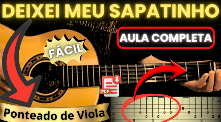 CIFRA DE VIOLA – DEIXEI MEU SAPATINHO