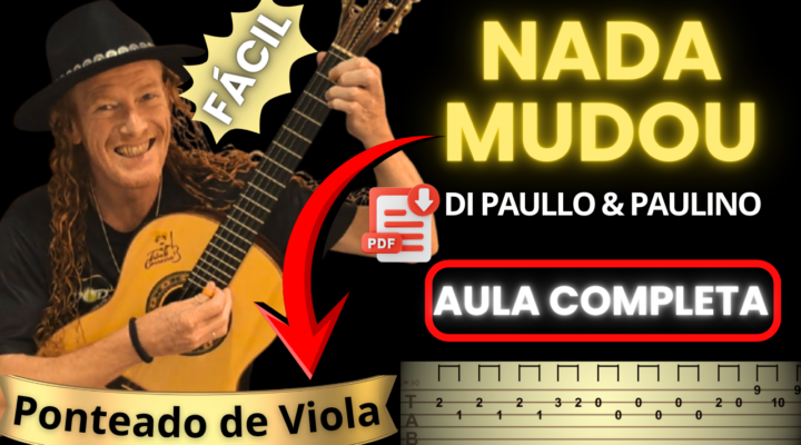 NADA MUDOU – CIFRA DE VIOLA