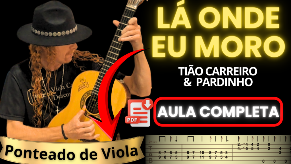 Cifra de Viola - Lá Onde Eu Moro