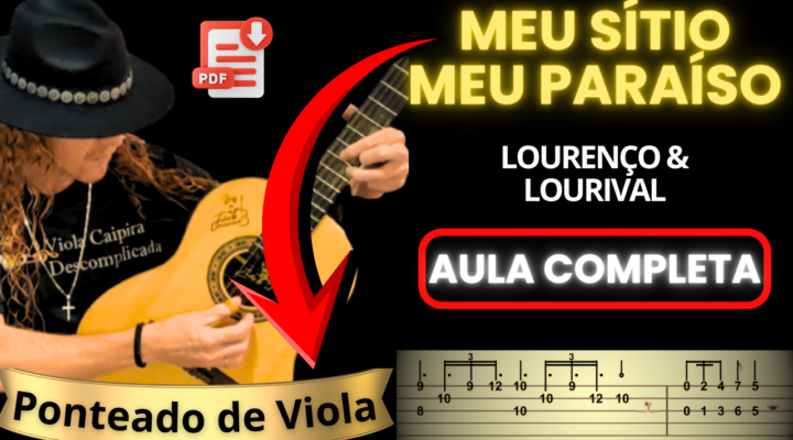 CIFRA DE VIOLA – MEU SÍTIO MEU PARAÍSO