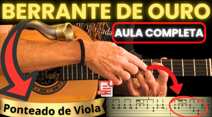 CIFRA DE VIOLA – BERRANTE DE OURO