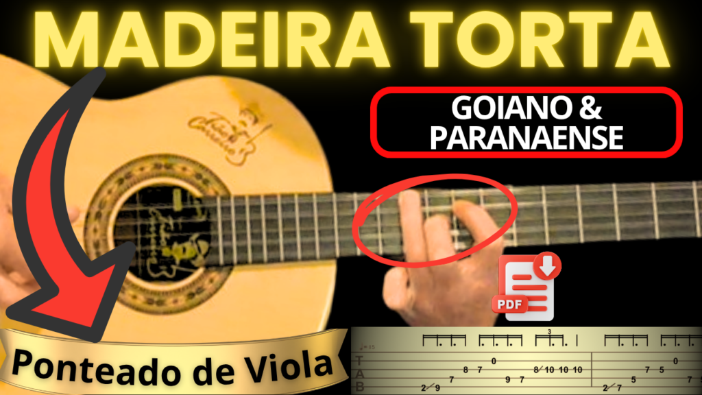 Cifra de Viola - Madeira Torta